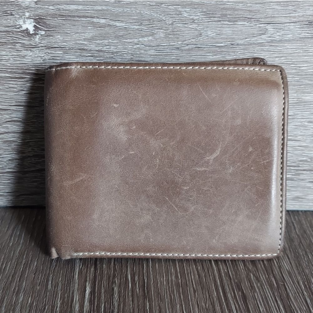 HIMI Men’s Bifold Leather Wallet